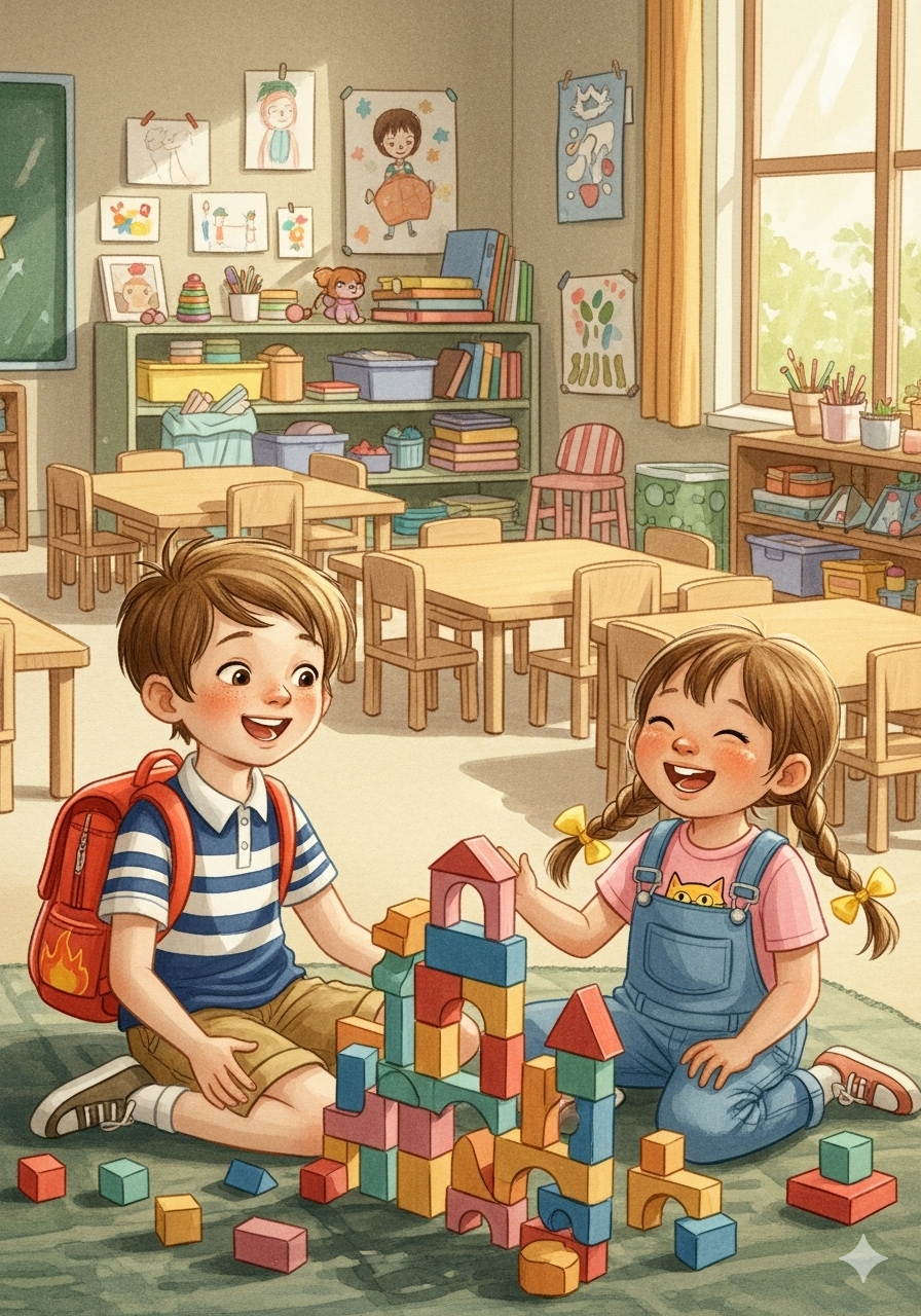 Leo's First School Day book cover